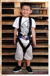 Kids Full Body Harness - Fusion Climb® - (5,000 LBS Rated) Professional Harness for Hiking, Tree Climbing, Ziplining, Indoor Climbing, Rappelling- Heavy Duty Kids Full Body Harness Climbing Gear