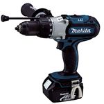 Makita DHP451RMJ Cordless Combi Drill - Cordless Combi Drills (Black, Blue)