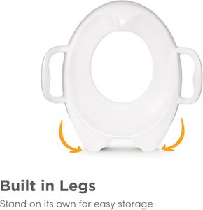 Munchkin Potty Training Seat – White Toddler Toilet Trainer