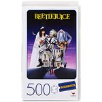 Beetlejuice Movie 500-Piece Adult Jigsaw Puzzle in Plastic Retro Blockbuster VHS Video Case