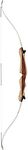 Bear Archery A5BEX5420R Bullseye X Recurve 20 lb Youth Bow – 54", White/Brown