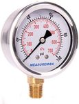 MEASUREMAN 0-100 psi Glycerin Fille