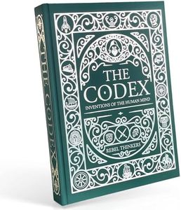 The Codex: Inventions of the Human Mind - Illustrated Encyclopedia of Inventions & Inventors - Da Vinci-Inspired Coffee Table Book - History & Science Book for Adults and Kids - Hardcover Gift Books