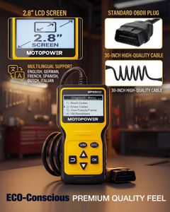 MOTOPOWER OBD2 Scanner – Universal Car Diagnostic Tool