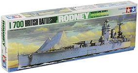 Tamiya 1:700 Scale German Waterline Series Rodney British Battleship Model Kit