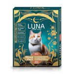 LUNA Premium Lickable Cat Treats - 100% Natural Creamy Kitten Treats for Kitty, Adult Senior Cats - Healthy Treat Snacks No Fillers, Preservatives - Chicken Tuna Salmon Variety Pack