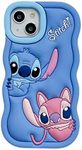 KeQili for iPhone 11 Case,Stitch 3D