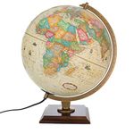 The Bradley Illuminated Antique 30cm Globe by Replogle