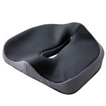 LSC Seat Cushion for Relief of Hemorrhoids and Piles Memory Foam Coccyx Sciatica Tailbone Back Pain Relief, Postpartum Pregnancy Chair Cushion for Office Chair, Gamming Chair & Wheelchair