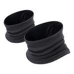Oscenny Snoods for Men,Double Layer Thick Thermal More Warmer,Comfortable Lined Fleece and High Stretch for Men Women for Winter Cold Running,Motorcycle,Ski,Hiking,Cycling(Black/Black 2Packs)