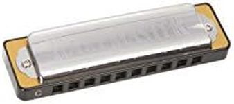 SUZUKI Harmonica, Silver (MR-200-C)