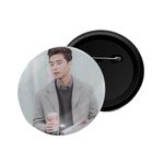 dhcrafts Pin Badges K-Drama Korean Actor Multicolour Park Seo-Joon D7 Glossy Finish Design Pack of 1