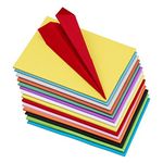 GROWHOMIC A4 Color Paper for Art&Craft Office/Home/Origami /Printing Purpose DIY, Assignment, Project, 3D Paper Craft. Pack of 50 (Multicolor)