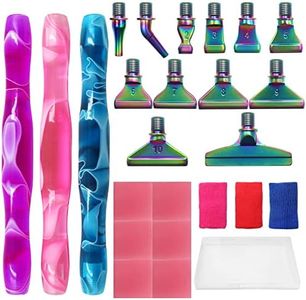 SENHAI 24 pcs Diamond Painting Pen Kits, Diamond Painting Pens Colorful Metal Tips Screw Thread Tips Diamond Art Painting Pen 5D Diamond Painting Accessories Tools for DIY Painting Crafts