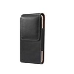 Men Wokrout Vertical Belt Holster Pouch Case for Samsung Galaxy S10 Plus / S9 Plus / S8 Plus / J7 Prime 3 / A6+ / iPhone Xs Max/iPhone 8 Plus / 7 Plus/OnePlus 7 Pro / 7/6 / 6T