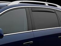 WeatherTech Side Window Deflector for 2018-2023 Hyundai Kona/N - Rear Dark