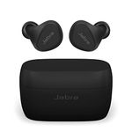 Jabra Elite 5 True Wireless in-Ear Bluetooth Earbuds - Hybrid Active Noise Cancellation (ANC), 6 Built-in Microphones for Clear Calls, Small Ergonomic Fit and 6mm Speakers – Black, Amazon Exclusive