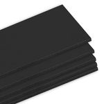 Mat Board Center Premium Black Foam Core Board - 20x30 Inches, 3/16" Thick - 10 Pack, Acid-Free - Ideal for Mounting, Crafts, Art, and Presentations