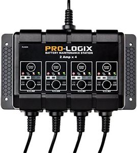 Clore Automotive PL4020 SOLAR Pro-Logix 4-Bank Battery Maintenance Station