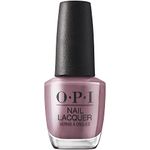 OPI Nail Lacquer, Clay Dreaming, Brown Nail Polish, Fall Wonders Collection, 0.5 fl oz