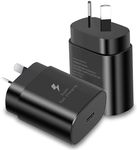 [2 Pack] 25W Super Fast Charger, US