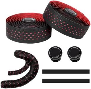 bangminda Cinta de Manillar para Bicicleta 2 Piezas Cinta de Manillar Bicicleta Carretera Montaña Ciclismo, Cinta Envolvente para Manillar de Bicicleta de Carretera (Rojo)
