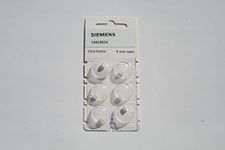 Siemens Click Dome 4 mm Open For RIC Hearing Aids - 6 Domes Each by Siemens