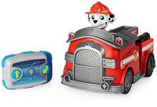 Paw Patrol, Marshall Remote Control Fire Truck with 2-Way Steering, Grey, for Kids Aged 3 and Up