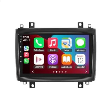 Saitedudu Android 13 10Inch HD Touch Screen Compatible with 2003-2007 Ca-dillac CTS SRX Radio Car Audio Multimedia Receiver w/Carplay Android Auto GPS Radio Navigation AHD Camera, 2+32G