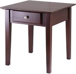 Winsome Wood Rochester End Table with one Drawer Shaker