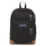 JansSport Pack COOL STUDENT BLACK, Black, Minimalist