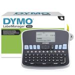 DYMO Desktop Label Maker | LabelManager 360D Rechargeable Hand-Held Label Maker, Easy-to-Use, One-Touch Smart Keys, QWERTY Keyboard, Large Display, for Home & Office Organisation