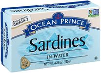 Ocean Prince Sardines in Water, 4.25-Ounce Cans (Pack of 12) (packaging may vary)