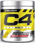 C4 Original Beta Alanine Sports Nutrition Bulk Pre Workout Powder for Men & Women | Best Pre-Workout Energy Drink Supplements | Creatine Monohydrate | Fruit Punch | 60 Servings