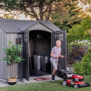 Lifetime Outdoor Storage Shed 3m x 2.4m – Weatherproof Garden Shed