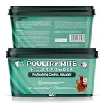 Poultry Mite Killer Powder 1KG | Diatomaceous Earth | Diatomaceous Earth Food Grade | Diatomaceous Earth Pest Control | Effective Red Mite Treatment for Chickens | Chicken Dust Bath Essential