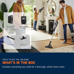 Vax Pace Cordless Vacuum Cleaner – Lightweight, Blue