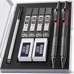 Nicpro 2 PCS Mechanical Pencil 0.5m