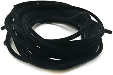 Beading Station 10 Feets Black Velvet Cord 3mm Round Fit Memory Wires ~Jewelry Making~