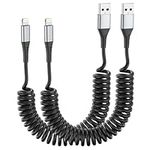 Acevien Coiled Lightning Cable for 