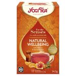 Yogi Tea, For The Senses, Natural Wellbeing, Organic Herbal Tea with Essential Oils, Naturally Caffeine Free, Blend of Tangerine, Hibiscus and Sea Buckthorn, 6 Packs x 17 Tea Bags (102 Teabags Total)
