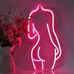 Lady Back Neon Signs LED Night Ligh