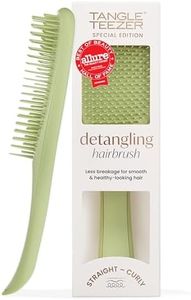 Tangle Teezer Matte Ultimate Detangler Brush for Wet & Dry Hair, Eliminates Knots & Reduces Breakage for Straight to Curly Hair Types, Olive Green