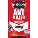 Nippon Ant Control System with 2 Traps and 25g Ant Killer Liquid - Kills ants and the nests