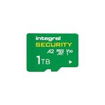 Integral 1TB High Endurance microSD Card UHS-I V30 U3 A2 for CCTV, Dash Cams & Security Cameras