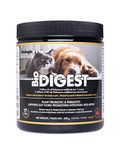 BiologicVET - BioDIGEST Plant Probiotic, 200g All-Natural Advanced Dog & Cat Probiotic Powder with Prebiotics & Flax, Relieves Diarrhea and Constipation, Supports Digestion, Allergy, Immunity & Health