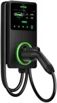 Autel Home Smart Electric Vehicle (EV) Charger, 50 Amp Level 2 Wi-Fi and Bluetooth Enabled EVSE 4G Touch Screen, with in-Body Holster and 25-Foot Cable Black