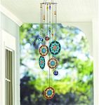 Flower Wind Chimes Outdoors with Co