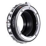 K&F Concept AI(G) to M4/3 Lens Mount Adapter with Aperture Control Ring, Compatible with Nikon G/F/AI/AF-S Mount Lens and Compatible with Micro 4/3 MFT Mount Cameras