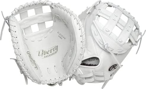 Rawlings | LIBERTY ADVANCED Fastpitch Softball Catchers Glove | 34" | Pro H Web | Right Hand Throw